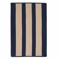 thumbnail image 1 of Colonial Mills 8' Beige and Blue Square Throw Rug, 1 of 3