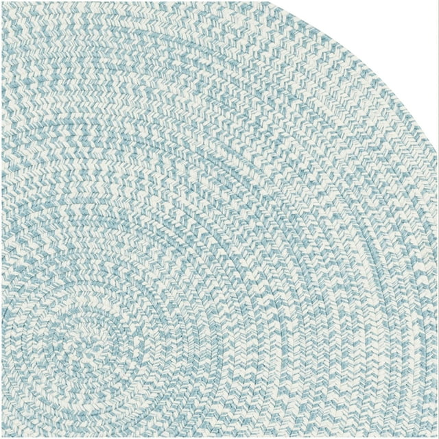 Colonial Mills Boatside Indoor/ Outdoor Reversible Braided Area Rug Sky
