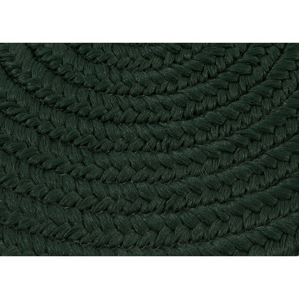 Boca Braid 30'' x 48'' Dark Green Polypropylene Patio Mat