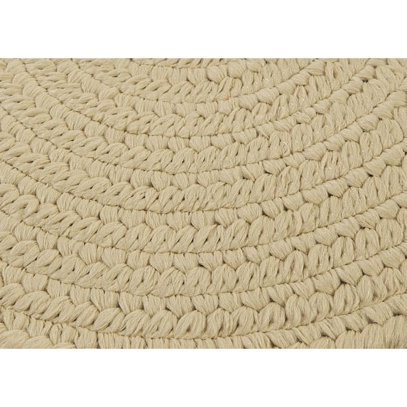Colonial Mills Indoor/Outdoor Boca Solid Braided Doormats Linen - 18" x 30"
