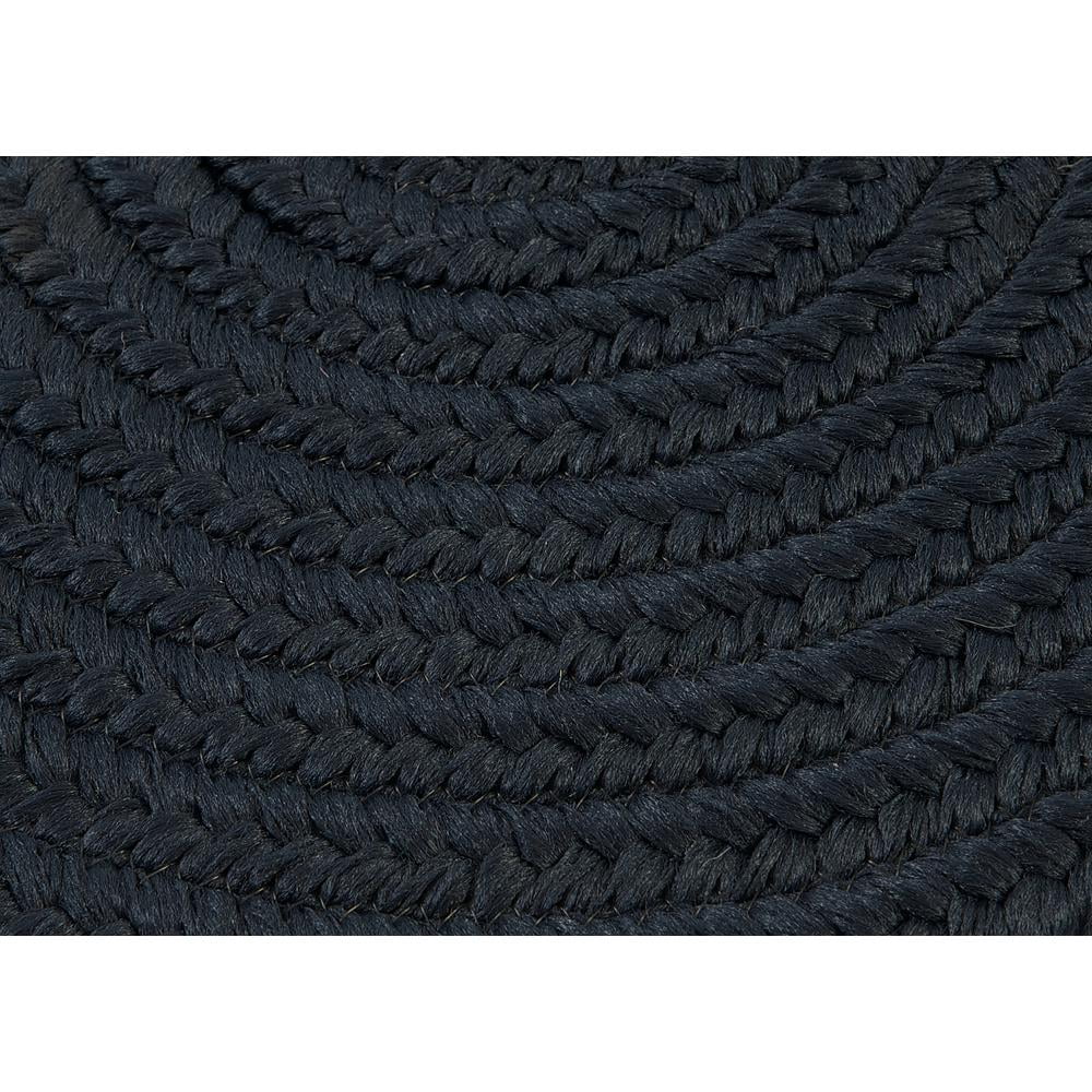 Boca Navy Blue 26" x 40" Polypropylene Reversible Patio Mat