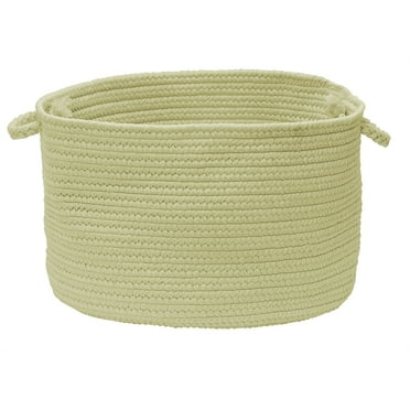 Colonial Mills Boca Raton - Celery 18"x12" Utility Basket