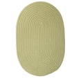 thumbnail image 1 of BR66R024X108 Boca Raton - Celery 2x9 Rug, 100% Polypropylene - Runner (Oval)., 1 of 2