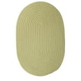 thumbnail image 1 of BR66R072X108 Boca Raton - Celery 6'x9' Rug, 100% Polypropylene - Oval., 1 of 2