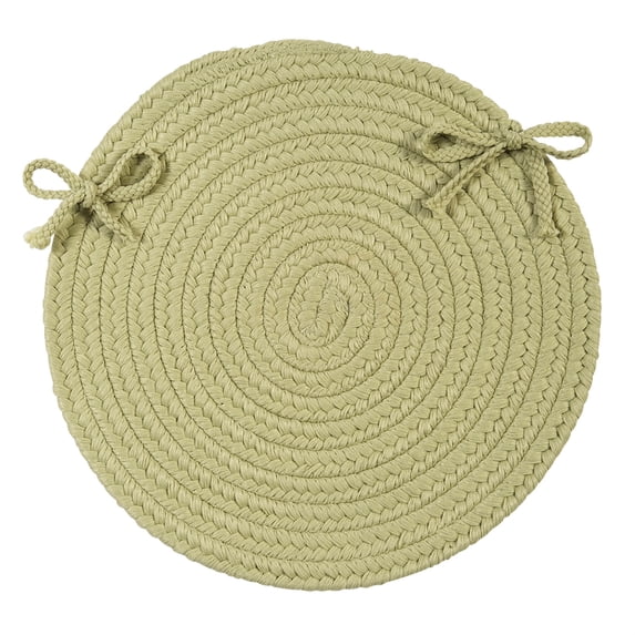 Boca Raton - Celery Chair Pad (single)
