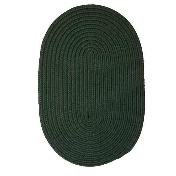 BR64R060X060 Boca Raton - Dark Green 5 round Rug, 100% Polypropylene - Round.