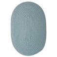 thumbnail image 1 of BR54R048X072 Boca Raton - Federal Blue 4'x6' Rug, 100% Polypropylene - Oval., 1 of 2