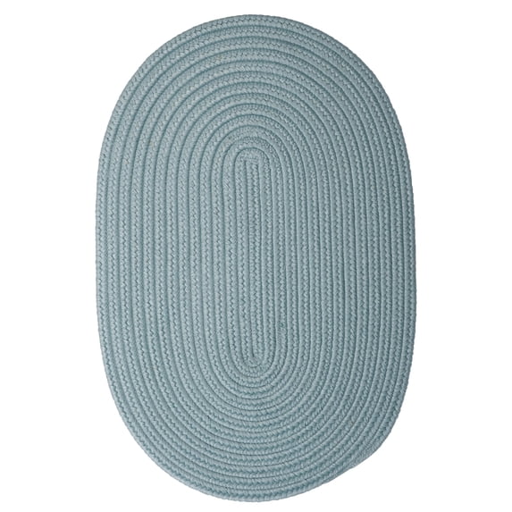 BR54R048X072 Boca Raton - Federal Blue 4'x6' Rug, 100% Polypropylene - Oval.