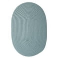 thumbnail image 1 of BR54R048X072 Boca Raton - Federal Blue 4'x6' Rug, 100% Polypropylene - Oval., 1 of 2
