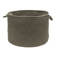 thumbnail image 1 of Colonial Mills Boca Raton - Gray 18"x12" Utility Basket, 1 of 5