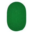 thumbnail image 1 of Colonial Mills BR60R084X108 7 x 9 ft. Boca Raton Braided Rug, Leaf Green, 1 of 11
