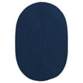 thumbnail image 1 of Colonial Mills 5' x 7' Jasmine Blue Oval Handmade Braided Area Rug, 1 of 2
