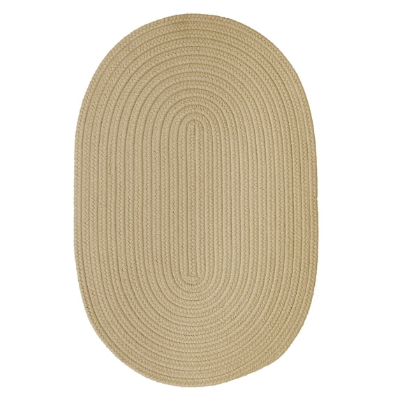 Colonial Mills 2' x 12' Beige Modern Casual Braided Rug