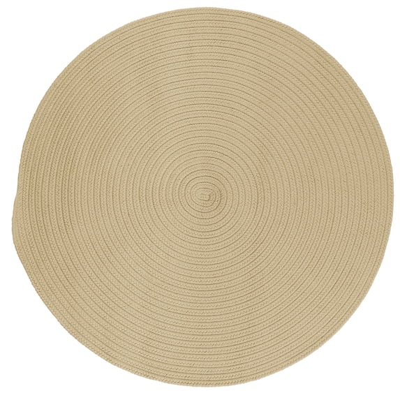 Colonial Mills 8' Beige Modern Casual Braided Rug
