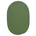 thumbnail image 1 of Colonial Mills 2' x 7' Moss Green Oval Handmade Braided Area Runner Rug, 1 of 2