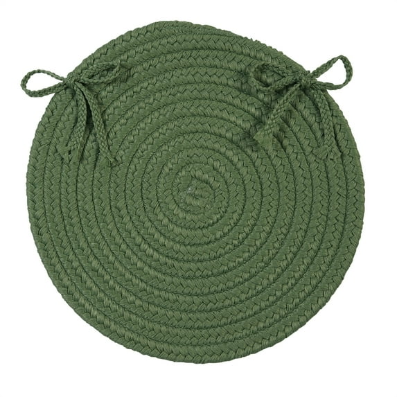 BR69A015X015X Boca Raton - Moss Green Chair Pad (single) Chair Pad, 100% Polypropylene - Chair Pad.