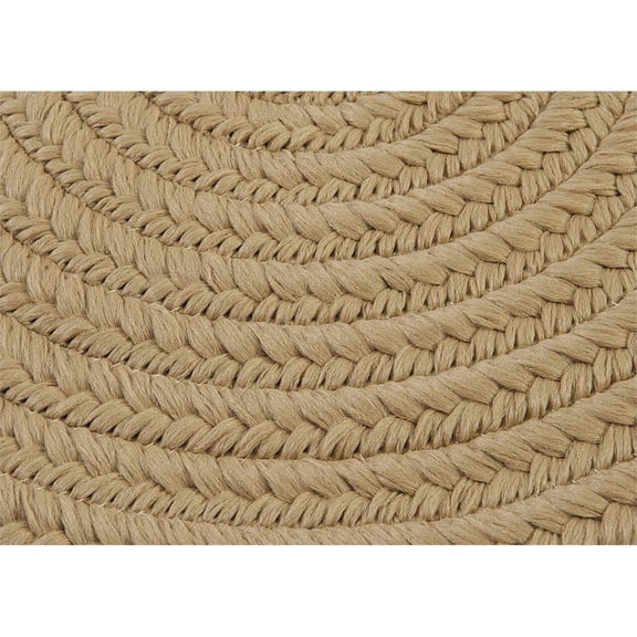 BR33R120X120 Boca Raton - Cuban Sand 10' round Rug, 100% Polypropylene - Round.
