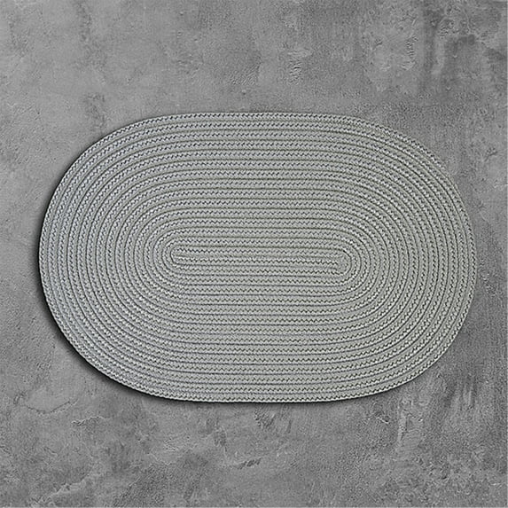 BR57R120X120 Boca Raton - Lake Blue 10 round Rug, 100% Polypropylene - Round.