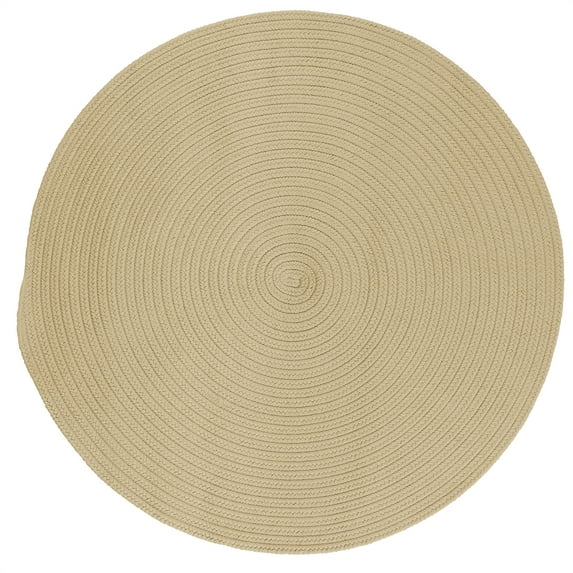 10' Beige Modern Casual Braided Rug