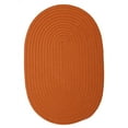 thumbnail image 1 of BR74R024X096 Boca Raton - Rust 2x8 Rug, 100% Polypropylene - Runner (Oval)., 1 of 2