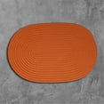 thumbnail image 1 of BR74R060X096 Boca Raton - Rust 5x8 Rug, 100% Polypropylene - Oval., 1 of 2