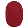 thumbnail image 1 of BR72R048X072 Boca Raton - Sangria 4'x6' Rug, 100% Polypropylene - Oval., 1 of 2