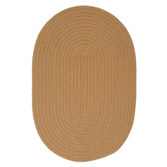 Colonial Mills Boca Raton Solid Oval Rugs 5x8 - Topaz