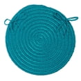 thumbnail image 1 of Colonial Mills Boca Raton - Turquoise Chair Pad (single), 1 of 3