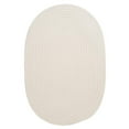 thumbnail image 1 of Colonial Mills 7' White Modern Casual Braided Rug, 1 of 2