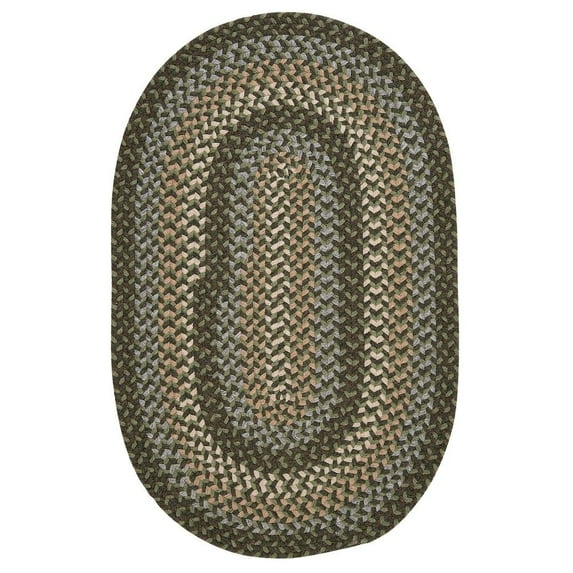 Colonial Mills Boston Common - Moss Green 5'x7'