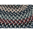 thumbnail image 1 of BC52R096X120 Boston Common - Winter Blues 8x10 Rug, 75% Polypropylene/25% Wool - Oval., 1 of 3