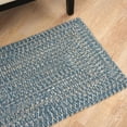 thumbnail image 1 of Colonial Mills Bridgeport Tweed Square - Oasis Blue 6x6 Rug, 1 of 7