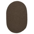 thumbnail image 1 of WL35R024X144 Bristol - Bark 2'x12' Rug, 75% Polypropylene/25% Wool - Runner (Oval)., 1 of 2