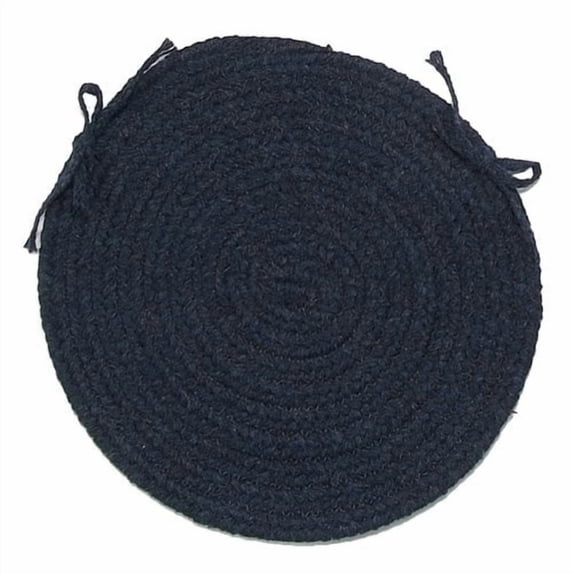WL03A015X015 Bristol - Blue Moon Chair Pad Set (4) Chair Pad, 75% Polypropylene/25% Wool - Chair Pad.