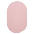 thumbnail image 1 of WL20R024X144 Bristol - Blush Pink 2x12 Rug, 75% Polypropylene/25% Wool - Runner (Oval)., 1 of 2