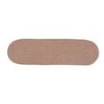 thumbnail image 1 of Colonial Mills Bristol Braided Wool blend Oval Stair Treads Mocha 8"x28" (SET 13), 1 of 2