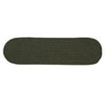 thumbnail image 1 of WL55R024X108 Bristol - Olive 2'x9' Rug, 75% Polypropylene/25% Wool - Runner (Oval)., 1 of 2