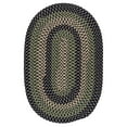thumbnail image 1 of Colonial Mills 5' x 7' Blue and Green Reversible Oval Area Throw Rug, 1 of 2