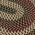 thumbnail image 1 of Colonial Mills 5' Beige Brown Reversible Round Braided Area Rug, 1 of 3