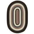 thumbnail image 1 of Colonial Mills 2' x 10' Brown and Gray Braided Reversible Runner Rug, 1 of 3