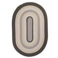 thumbnail image 1 of BN49R096X132 Brooklyn - Slate 8x11 Rug, 100% Polypropylene - Oval., 1 of 3