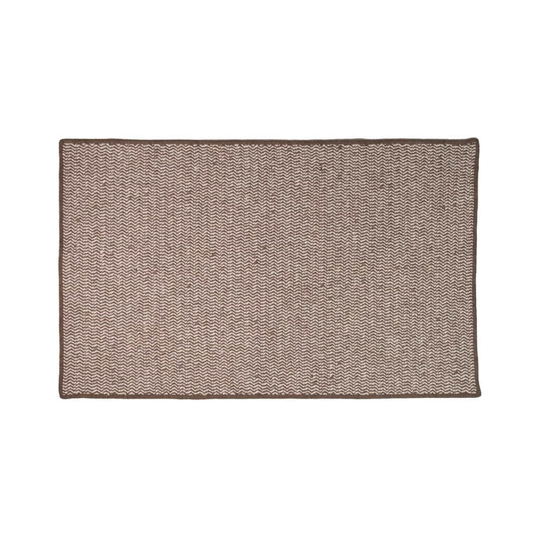 Howarmer Brown Door Mats Outdoor, Durable Rubber Welcome Mats