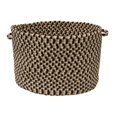 thumbnail image 1 of BU95A018X018 Burmingham - Neutral Tone 18"x18"x12" Basket, 100% Polypropylene - Round., 1 of 5