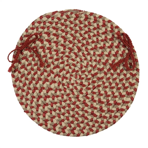 Colonial Mills Burmingham - Red Barron Chair Pad (set 4)