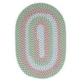 thumbnail image 1 of OU49R024X144 Carousel - Lime Spin 2x12 Rug, 100% Polypropylene - Runner (Oval)., 1 of 3