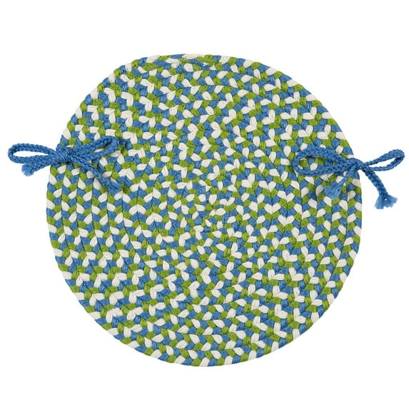Colonial Mills Carousel Braided Green Area Rugs 14"x17"