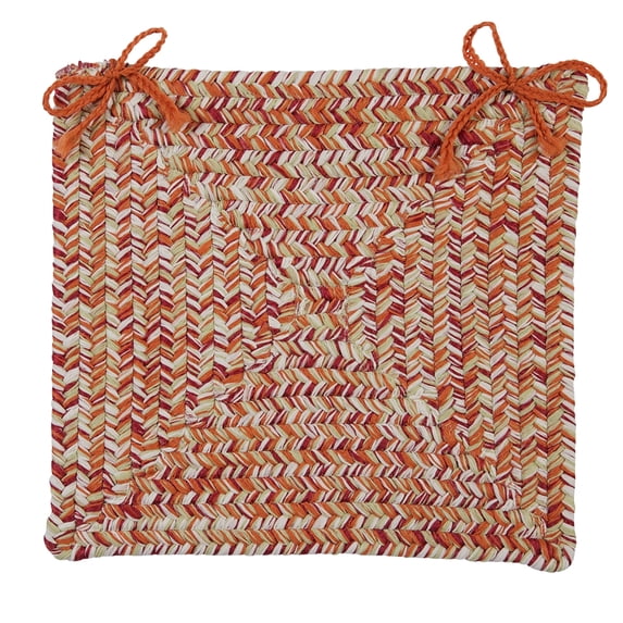 Colonial Mills Catalina Braided Red Area Rug 15"x15"