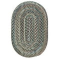 thumbnail image 1 of CV29R060X060 Cedar Cove - Light Blue 5 round Rug, 65% Nylon/35% Polypropylene - Round., 1 of 2