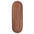 thumbnail image 1 of CV79R024X096 Cedar Cove - Rust 2'x8' Rug, 65% Nylon/35% Polypropylene - Runner (Oval)., 1 of 2