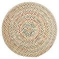 thumbnail image 1 of Colonial Mills 5' x 7' Brown and Red All Purpose Handcrafted Reversible Oval Area Throw Rug, 1 of 3